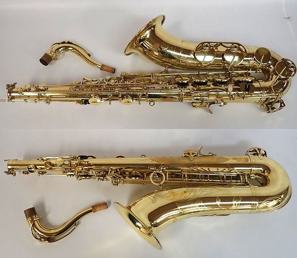 実際に弊社で買取させて頂いた★SELMER/セルマー テナーサックス SERIE Ⅲ/シリーズ3 彫刻有り 71万台 ハードケース付 の画像 1枚目