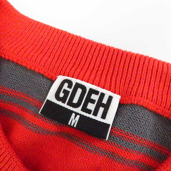 実際に弊社で買取させて頂いたGOODENOUGH/グッドイナフ ボーダー クルーネック ニット Mの画像 2枚目