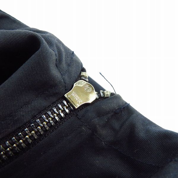 実際に弊社で買取させて頂いたDIESEL BLACK GOLD/ディーゼルブラックゴールド ジップアップ フーディ コットンジャケット/46の画像 5枚目
