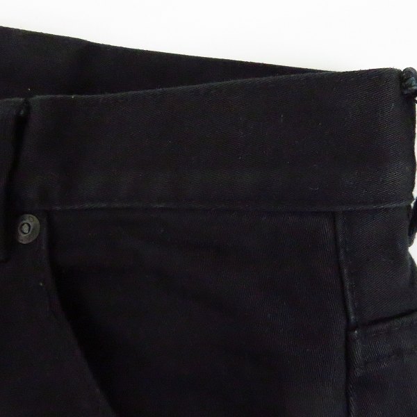実際に弊社で買取させて頂いたLAD MUSICIAN/ラッドミュージシャン スリムパンツ ブラック 44の画像 7枚目