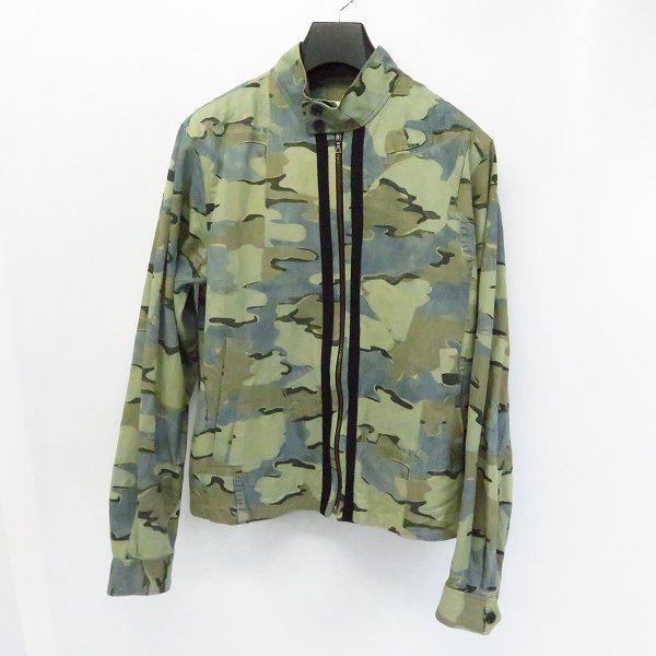 実際に弊社で買取させて頂いたDRIES VAN NOTEN/ドリス ヴァンノッテン 迷彩/カモフラ柄 ジップアップブルゾン 48 