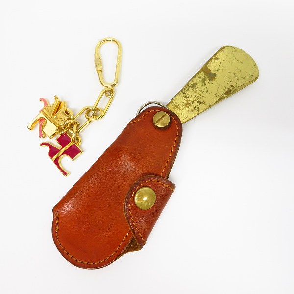 実際に弊社で買取させて頂いたポールスミス/クレージュ/アジリティ/ビルケンシュトック他 靴べら/キーリング/チャーム 6点セットの画像 1枚目