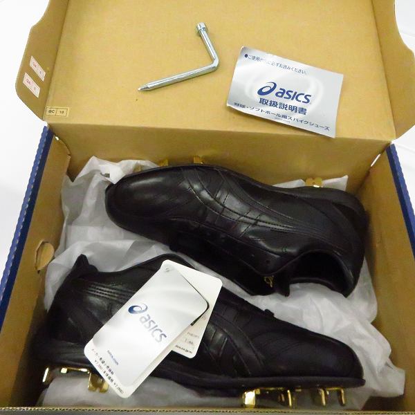 実際に弊社で買取させて頂いた【未使用】asics/アシックス LIGHTCROSS G2 ライトクロス スパイク GFS33 24.5の画像 6枚目