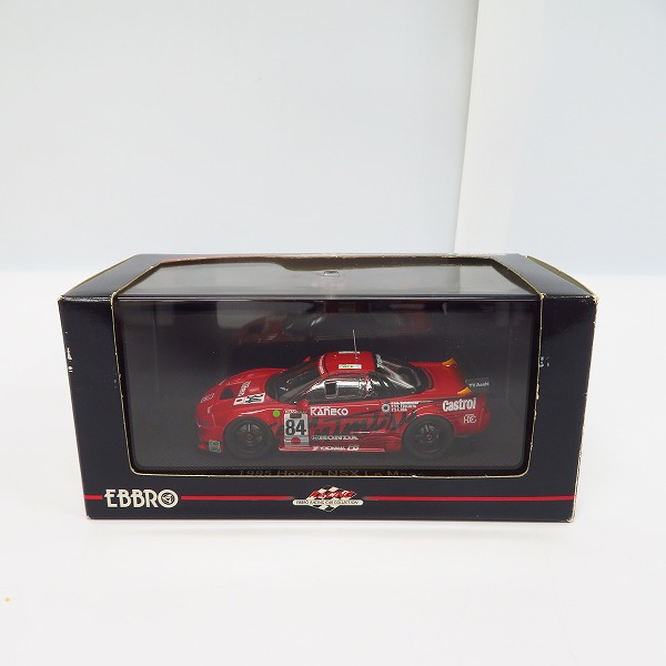 実際に弊社で買取させて頂いたEBBRO/エブロ 1/43  1995 HONDA/ホンダ NSX Le Mans/ルマン Team Kunimitsu ミニカー/673の画像 6枚目