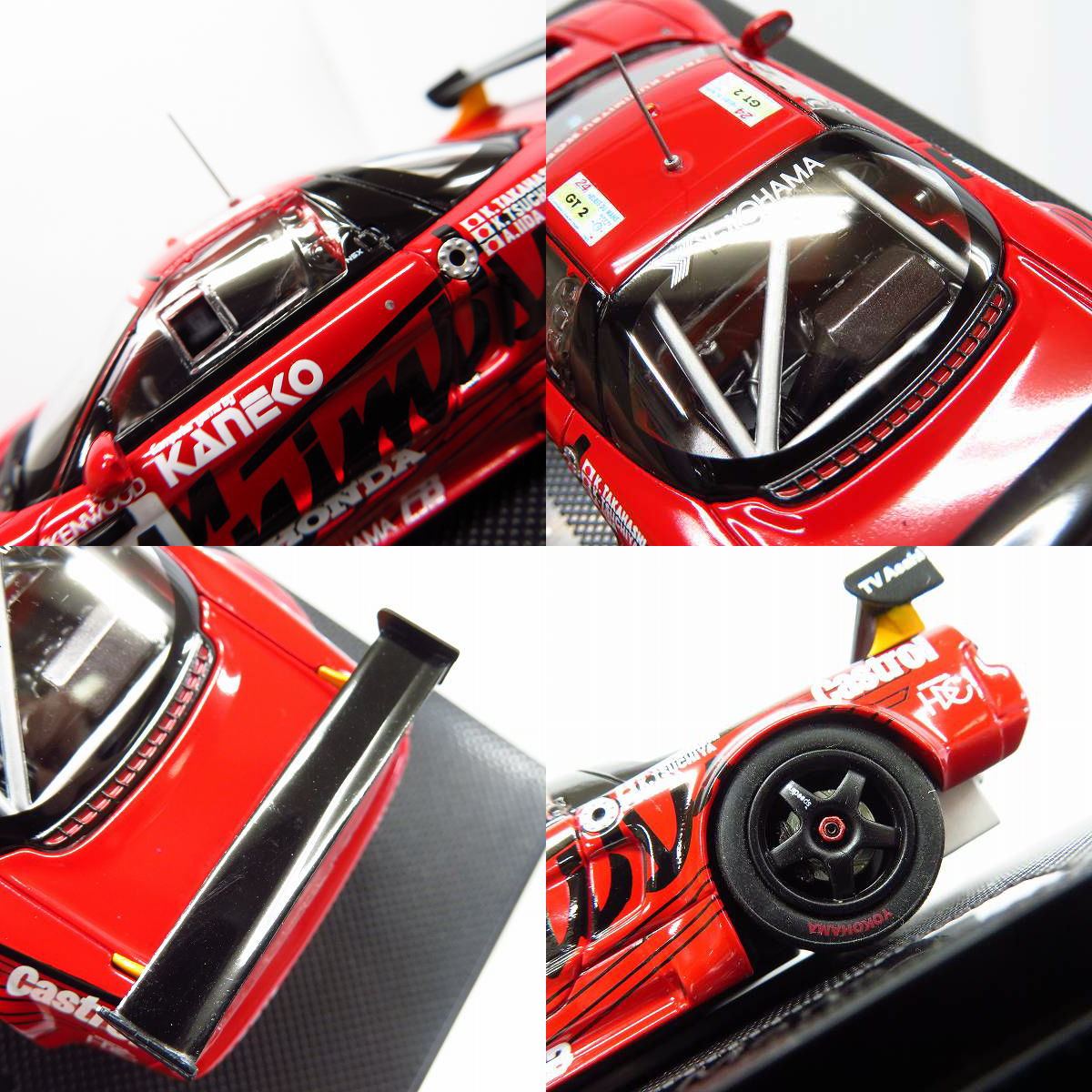 実際に弊社で買取させて頂いたEBBRO/エブロ 1/43  1995 HONDA/ホンダ NSX Le Mans/ルマン Team Kunimitsu ミニカー/673の画像 5枚目