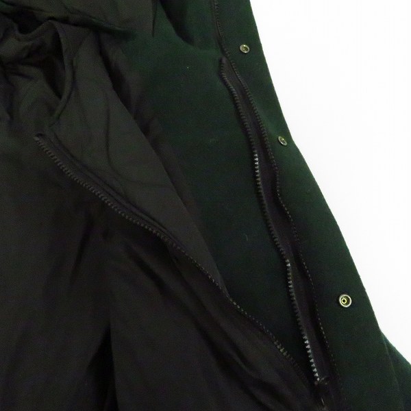 実際に弊社で買取させて頂いたHARE/ハレ ジップアップ フーディージャケット ライナー付き グリーン系/Mの画像 6枚目