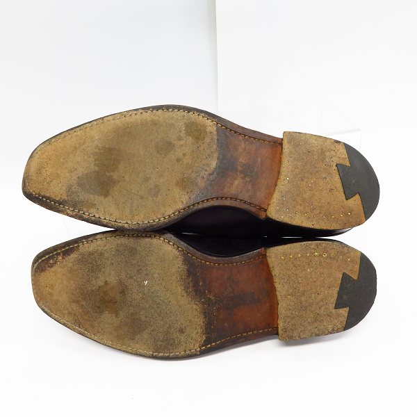 実際に弊社で買取させて頂いたCHEANEY/チーニー ストレートチップ レザー ビジネスシューズ/6.5の画像 2枚目