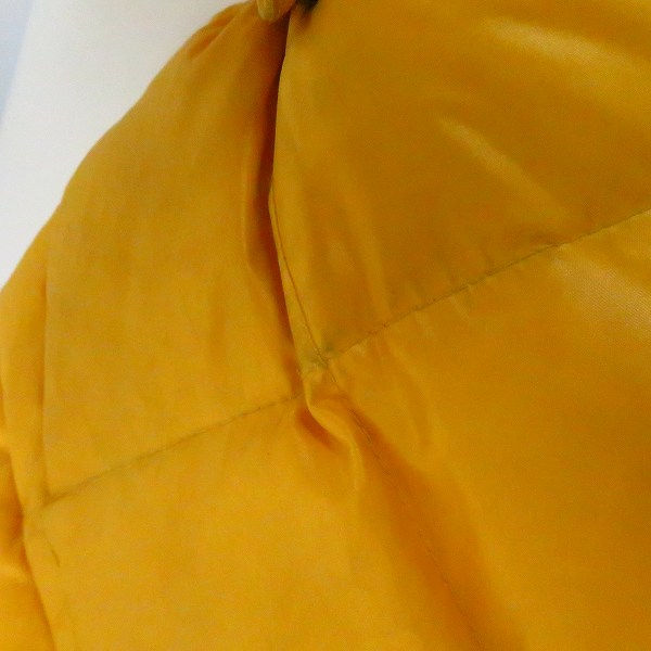 実際に弊社で買取させて頂いたACANTHUS/アカンサス レザー切り替え ダウン ジャケット/Lの画像 5枚目