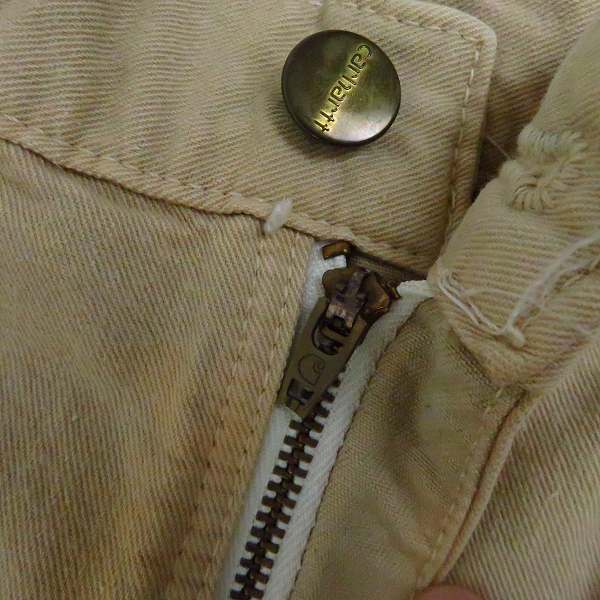 carhartt/カーハート 日本製 ペインター パンツ E72WS 30×34の買取実績