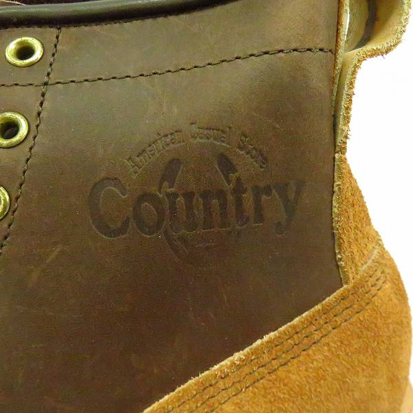 実際に弊社で買取させて頂いたWHITE'S BOOTS/ホワイツブーツ 町田のカントリー別注 レザー切替ブーツ/350BNWCL TT06/8.5Eの画像 7枚目