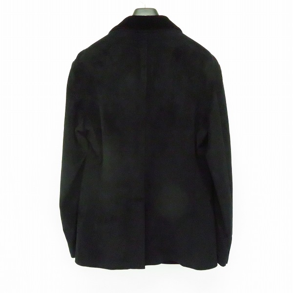 実際に弊社で買取させて頂いたGIORGIO ARMANI/ジョルジオ アルマーニ ベロア 2B ジャケット/46の画像 1枚目