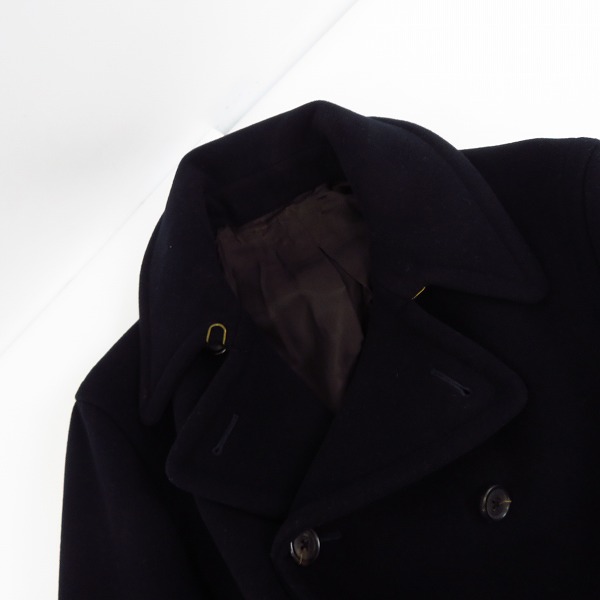 実際に弊社で買取させて頂いたkolor/カラー  ウール100%  タスマニアバイルメルトン Pコート 10WCM-J10110/2の画像 4枚目