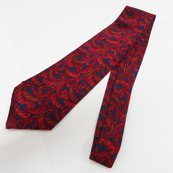 実際に弊社で買取させて頂いたランバン/ダンヒル/クリスチャンディオール ベイズリー柄ネクタイ 4点セットの画像 4枚目