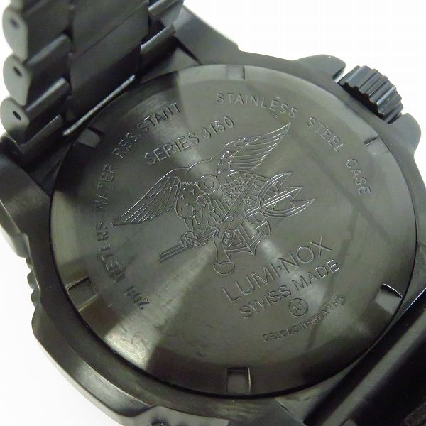 実際に弊社で買取させて頂いたLUMINOX/ルミノックス Navy Seals/ネイビーシールズ カラーマークシリーズ 腕時計 3152の画像 3枚目