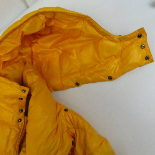 実際に弊社で買取させて頂いたACANTHUS/アカンサス レザー切り替え ダウン ジャケット/Lの画像 6枚目