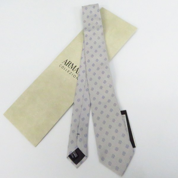 実際に弊社で買取させて頂いた【未使用】GIORGIO ARMANI/ジョルジオアルマーニ 総柄ネクタイ