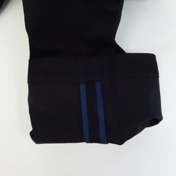 実際に弊社で買取させて頂いた【未使用】HEAD PORTER PLUS/ヘッドポータープラス 切替チノパンツ ネイビー/Lの画像 6枚目