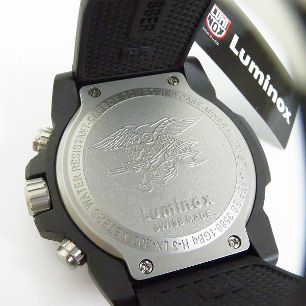 実際に弊社で買取させて頂いたLUMINOX/ルミノックス NAVY SEAL CHRONOGRAPH 3580 SERIES/ネイビーシール クロノグラフ クォーツ/ウォッチ Ref.3597の画像 3枚目