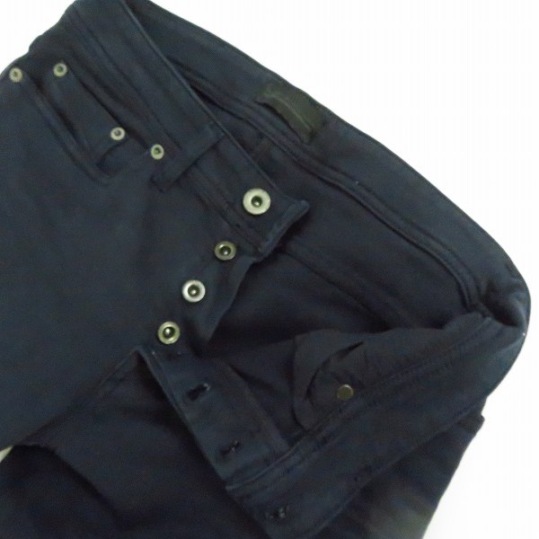 実際に弊社で買取させて頂いたDIESEL BLACK GOLD/ディーゼルブラックゴールド ストレッチスキニー エクストラロング ネイビー系 TYPE-2614/28の画像 2枚目