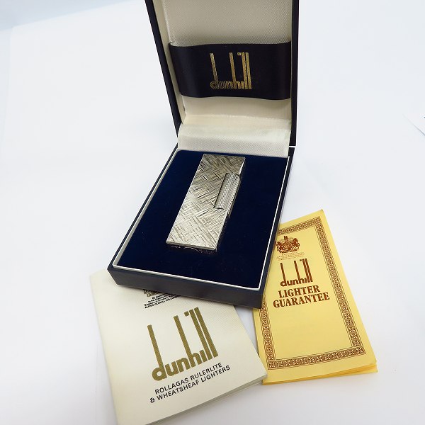 実際に弊社で買取させて頂いたdunhill/ダンヒル ローラー ガスライター シルバーの画像 5枚目