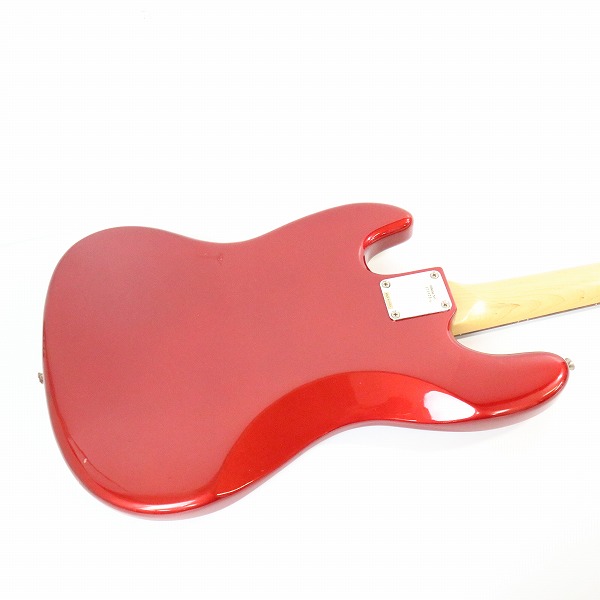 実際に弊社で買取させて頂いた★BUSKERS/バスカーズ ジャズベース タイプ メタリックレッド エレキベースの画像 7枚目