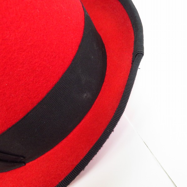 実際に弊社で買取させて頂いたCA4LA/カシラ KNOX NEWYORK ウールボーラーハット/57の画像 9枚目