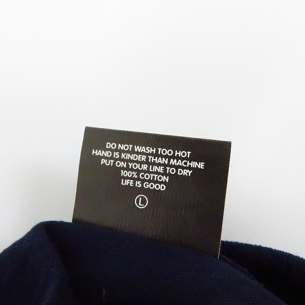 実際に弊社で買取させて頂いたGOODENOUGH/グッドイナフ ロゴデザイン GDEH LNDN MTHR FCKR ハーフスリーブ Tシャツ Lの画像 3枚目