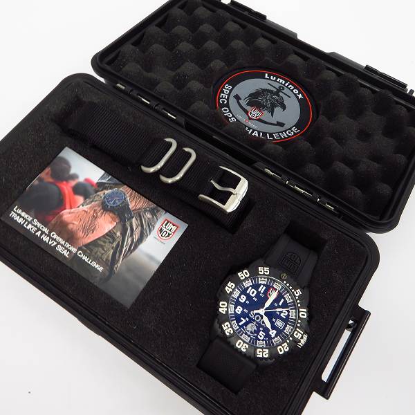 実際に弊社で買取させて頂いたLuminox/ルミノックス SPEC OPS CHALLENGE 腕時計 3053L SOCの画像 5枚目