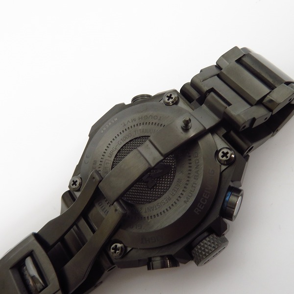 実際に弊社で買取させて頂いた【保証期間内】G-SHOCK/Gショック MR-G GPSハイブリッド 電波ソーラー 腕時計 MRG-G1000B-1AJRの画像 7枚目