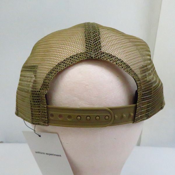 実際に弊社で買取させて頂いた【未使用】ユニフォームエクスペリメント×ニューエラ 9FIFTY SNAP BACK STENCIL LOGO キャップ UE-200086/FREEの画像 3枚目