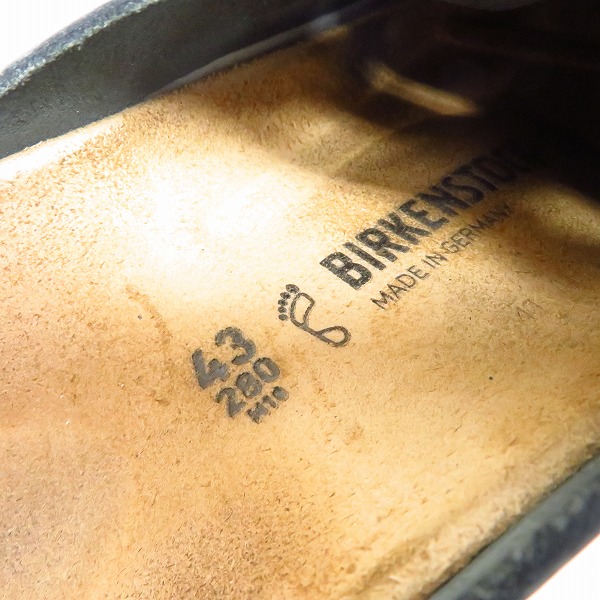 実際に弊社で買取させて頂いたBIRKENSTOCK/ビルケンシュトック BOSTON ボストン レザーサンダル 28.0の画像 5枚目