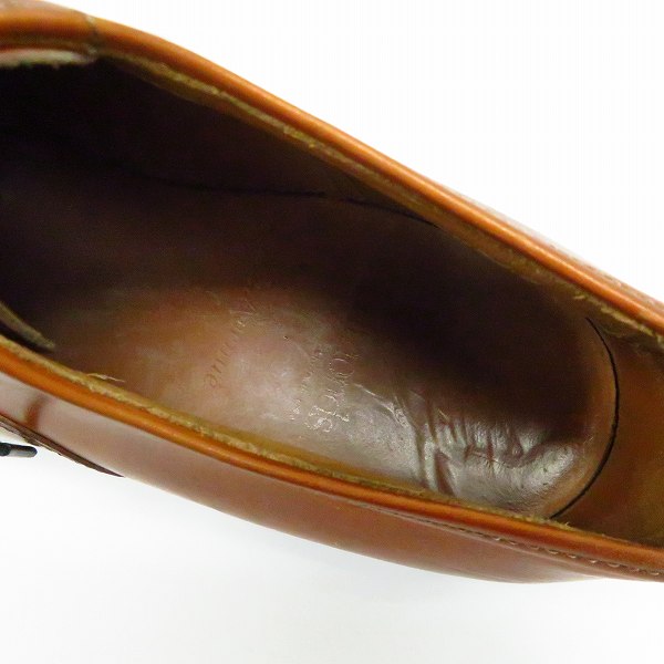 実際に弊社で買取させて頂いたAllen Edmonds/アレンエドモンズ ストレートチップ レザーシューズ 5855/6Eの画像 4枚目