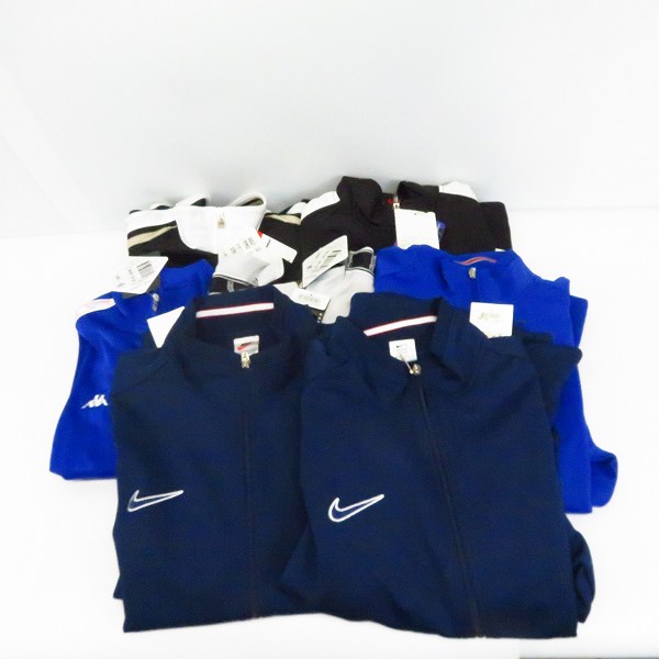 実際に弊社で買取させて頂いた【未使用】NIKE/ナイキ Kappa/カッパ 他 ジャージ/トレーニングジャケット 7点セット