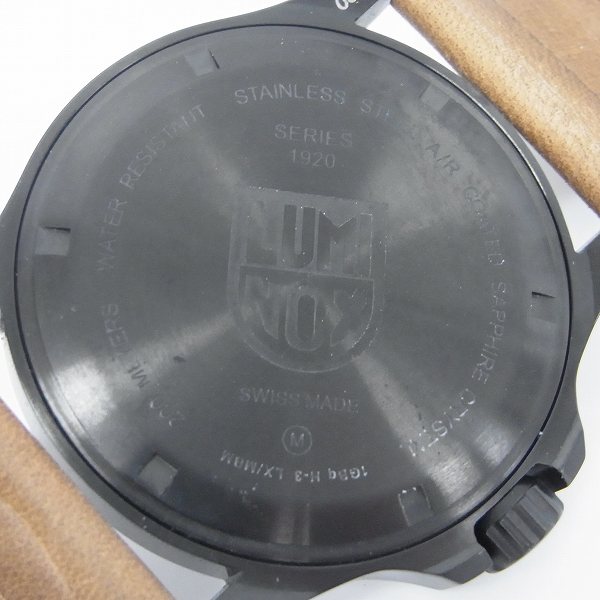 実際に弊社で買取させて頂いたLUMINOX/ルミノックス ATACAMA FIELD DAY DATE 1920 SERIES/アタカマ 45mm クオーツ Ref.1929の画像 4枚目