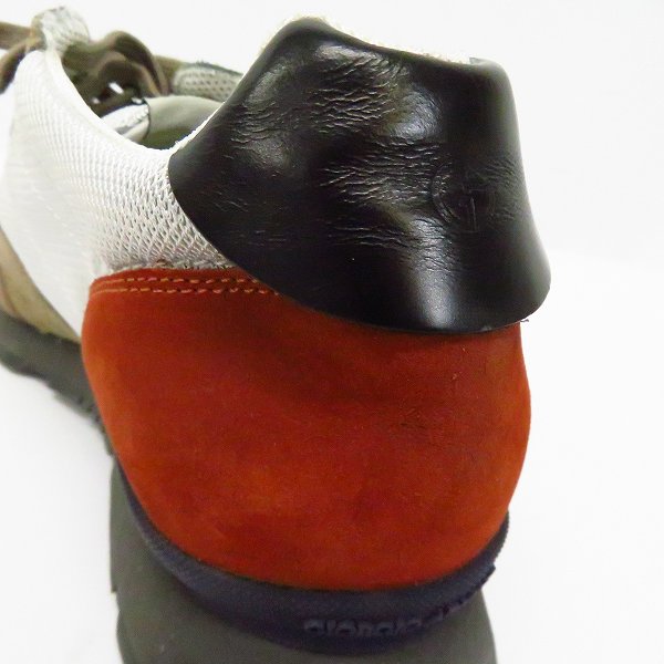 実際に弊社で買取させて頂いたGIORGIO ARMANI/ジョルジオアルマーニ スウェードレザー スニーカー/シューズ X2X037/6の画像 8枚目