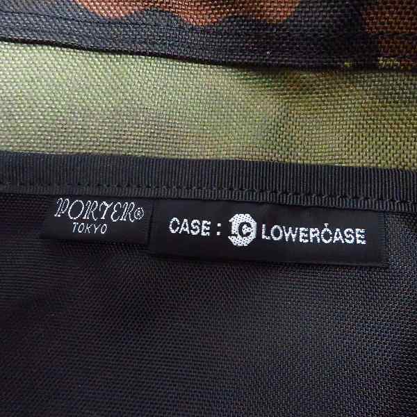実際に弊社で買取させて頂いた【未使用】PORTER×URBAN RESEARCH/ポーター×アーバンリサーチ TRAVEL COUTURE by LOWERCASE 2WAY カモフラ柄 ハンドバッグの画像 4枚目