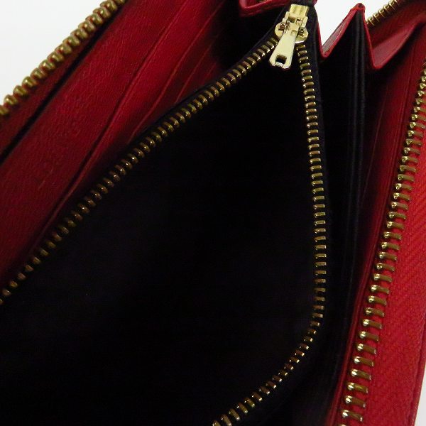 実際に弊社で買取させて頂いたLOEWE/ロエベ アナグラム ラウンドファスナー長財布/ウォレットの画像 5枚目