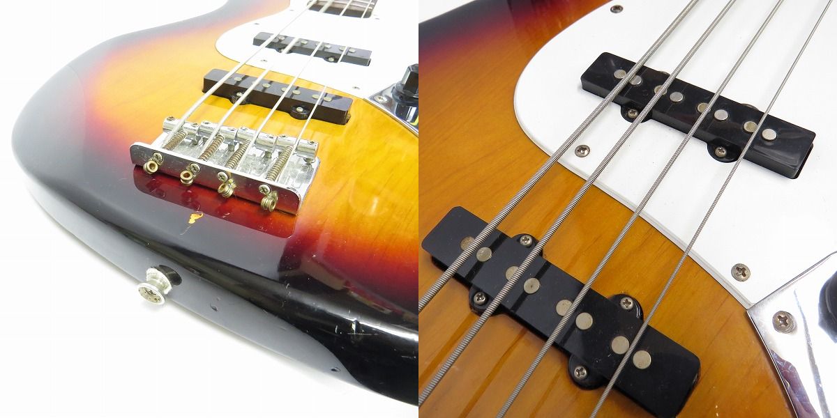 実際に弊社で買取させて頂いた★BUSKER'S/バスカーズ ジャズベースタイプ エレキベースの画像 2枚目