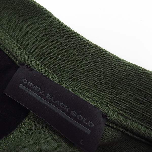 実際に弊社で買取させて頂いたDIESEL BLACK GOLD/ディーゼルブラックゴールド マルチライン スウェットトレーナー/Lの画像 2枚目