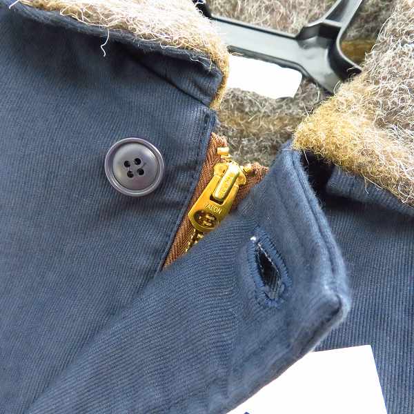 実際に弊社で買取させて頂いたHEAD PORTER PLUS/ヘッドポータープラス N-1 JACKET/ジップアップ ボアジャケット Lの画像 5枚目