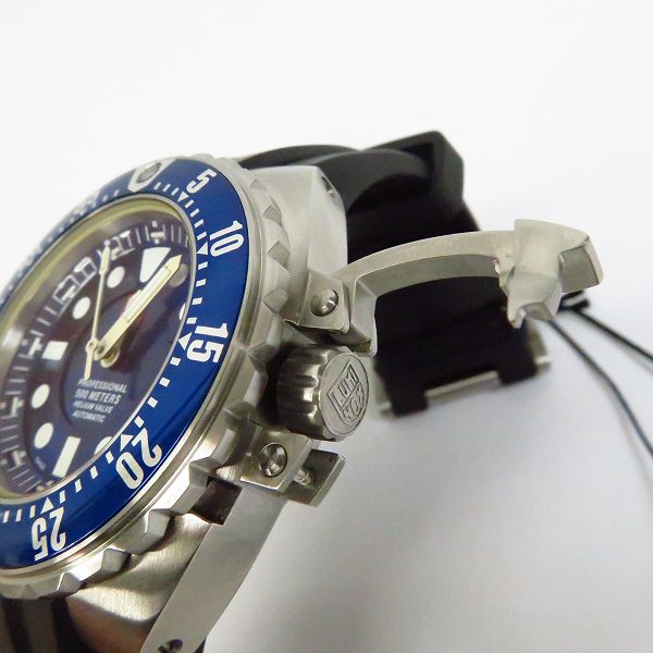 実際に弊社で買取させて頂いたLUMINOX/ルミノックス DEEP DIVE AUTOMATIC 1500SERIES/ディープダイブ オートマチック/自動巻き ウォッチ Ref.1513の画像 6枚目