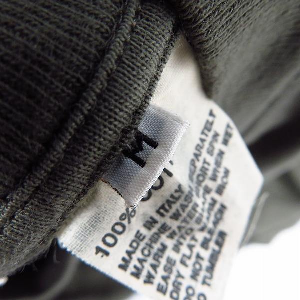 実際に弊社で買取させて頂いたGIORGIO ARMANI/ジョルジオアルマーニ イタリア製 ロゴプリントモックネック半袖Tシャツ Mの画像 3枚目