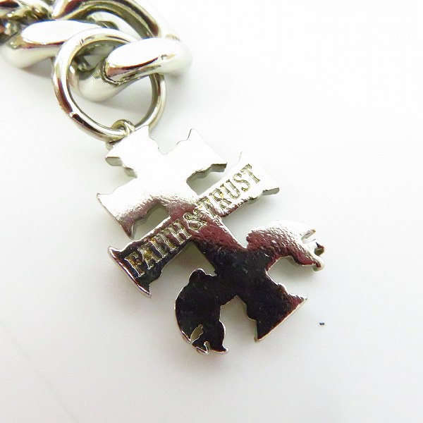 実際に弊社で買取させて頂いたCRIMIE/クライミー マリア ロゴ ホースシュー プレート ウォレットチェーンの画像 4枚目