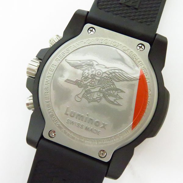 実際に弊社で買取させて頂いたLUMINOX/ルミノックス Navy Seals/ネイビーシールズ  3583 クロノグラフ 腕時計の画像 3枚目