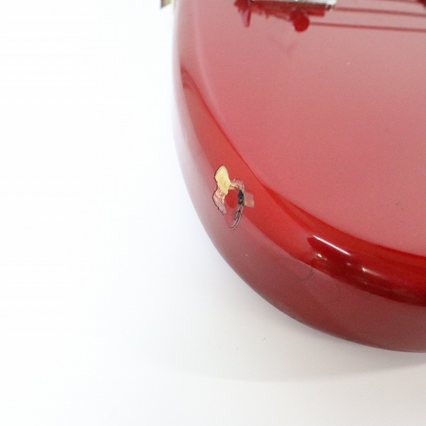 実際に弊社で買取させて頂いた★BUSKERS/バスカーズ ジャズベース タイプ メタリックレッド エレキベースの画像 6枚目