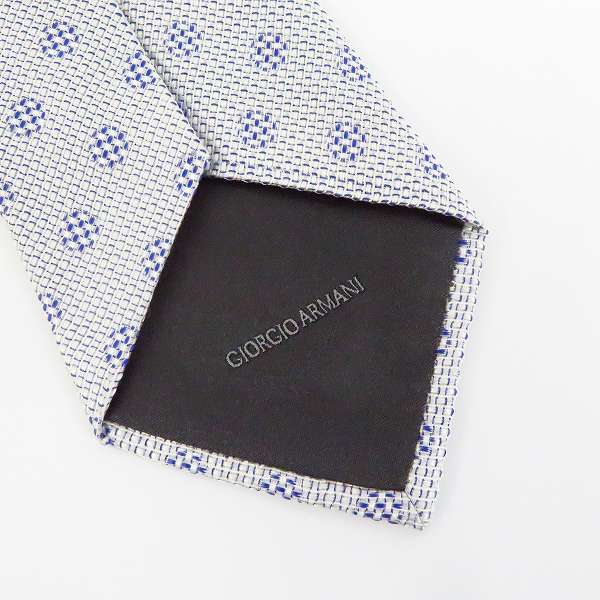 実際に弊社で買取させて頂いた【未使用】GIORGIO ARMANI/ジョルジオアルマーニ 総柄ネクタイの画像 2枚目