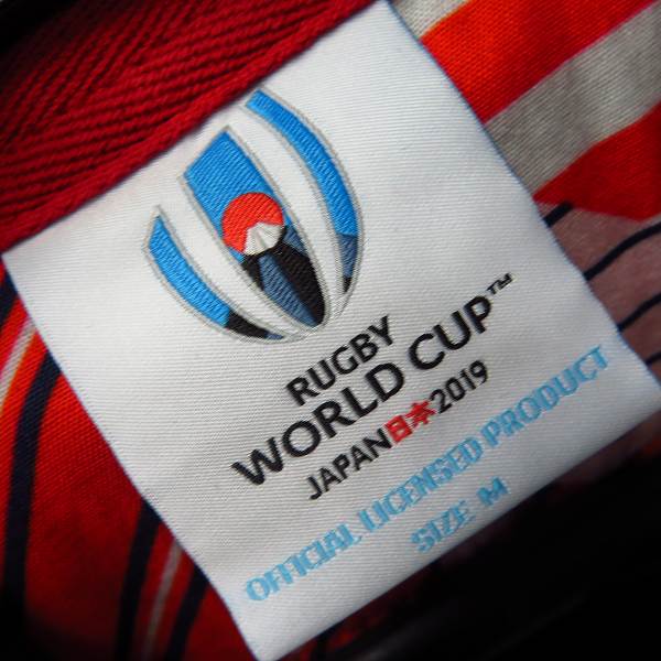 実際に弊社で買取させて頂いた【未使用含む】CANTERBURY/カンタベリー ラグビー 2019 ワールドカップ/ブランドロゴ刺繍  長袖/半袖シャツ M/5点セットの画像 4枚目