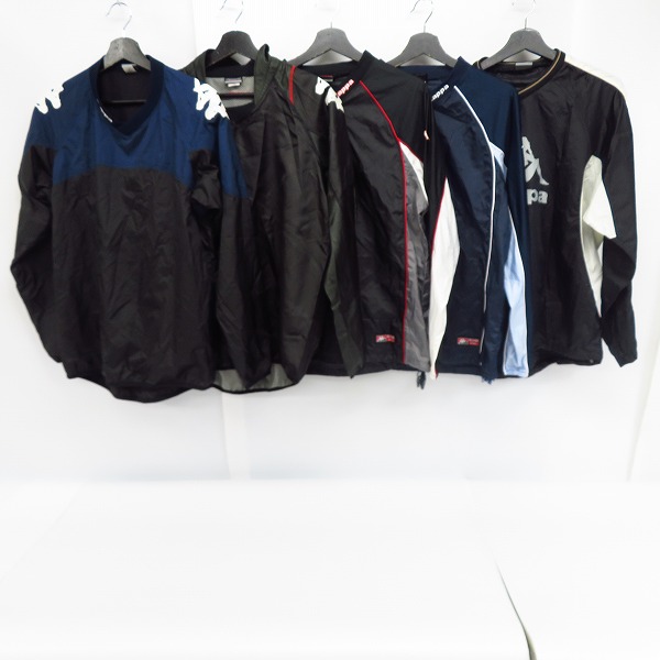 実際に弊社で買取させて頂いたKappa/カッパ プラクティスウェア/ピステ/トレーニングウェア L/5点セット
