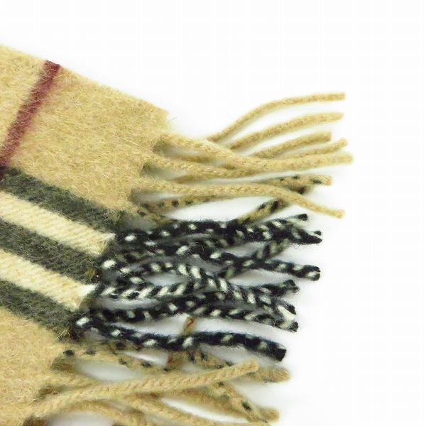 実際に弊社で買取させて頂いたBURBERRY LONDON/バーバリーロンドン カシミヤ マフラーの画像 2枚目