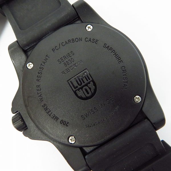 実際に弊社で買取させて頂いた【未使用】LUMINOX/ルミノックス Recon/リーコン Nav Spc 8830 Series クォーツ腕時計/ウォッチ Ref.8831の画像 3枚目